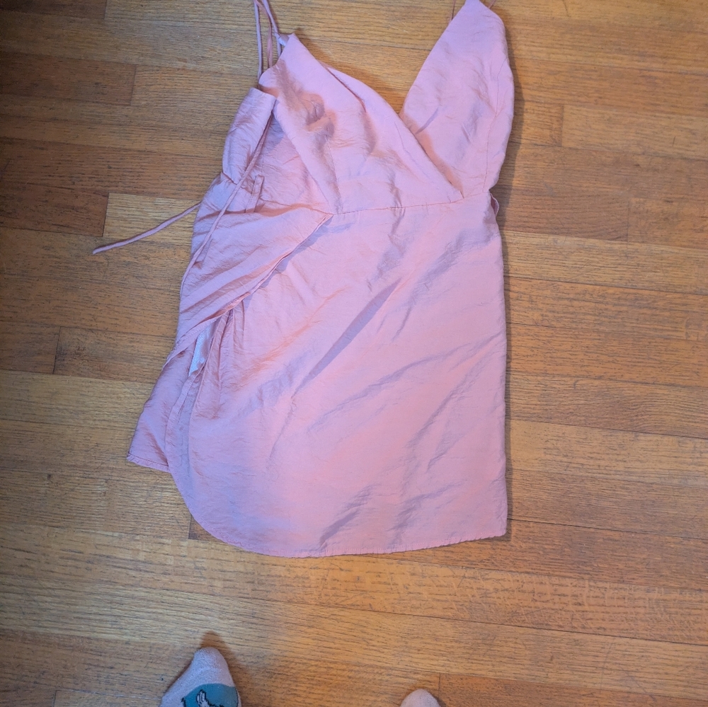 Pink Wrap Shirt - Picture 3 of 6